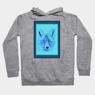 Fox blue variant Hoodie